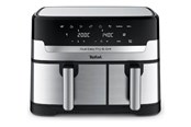 Andre kjøkkenapparater - Tefal Dual Easy Fry & Grill EY905D10 - double hot air fryer - stainless steel - EY905D10