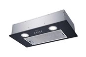 Avtrekksvifter - Candy CBG625/1N - canopy - black and metallic finish - CBG625/1N