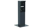 Switch - Niko-Servodan Hydro garden post with 2 functions including mounting flange, black - 761-36920