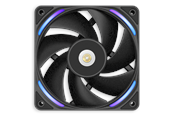 Kabinettvifte - NZXT F120X Performance Fan - Kabinettvifte - 120mm - Svart med RGB LED-lys - 41 dBA - RF-U12PN-B1