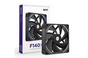 Kabinettvifte - NZXT F140X - Kabinettvifte - 140mm - Svart med RGB LED-lys - 41 dBA - RF-U14PN-B1