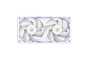 Kabinettvifte - NZXT F280X - Kabinettvifte - 140mm - Hvit med RGB-lys - 41 dBA - RF-U28PN-W1