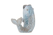 Dekorasjon - Bloomingville - Hiro Vase - Blue - Stoneware - 82061997