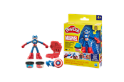 Byggesett - Play-Doh Marvel Captain America Stamping Shield - G00565L00