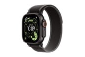 Smartklokke, Smartwatch & Sportsklokke - Apple Watch Ultra 3 GPS + Cellular 49mm Black Titanium Case with Black/Charcoal Trail Loop - S/M - MF1D4DH/A