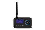 Hodetelefoner - Mixx Audio StreamQ - headphones with mic - with StreamPort Audio Transmitter - SQTV-SP-BK-399