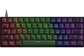 Tastatur - Speed-Link ATMOS RGB Rainbow - Gamingtastatur - Engelsk (USA) - SL-670015-BK-US