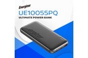 Nødlader - Energizer 10K Powerbank - 22.5W (2x USB-C PD + USB-A) Nødlader - Svart - 10000 mAh - UE10055PQ