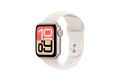 Smartklokke, Smartwatch & Sportsklokke - Apple Watch SE 3 GPS + Cellular 40mm Starlight Aluminium Case with Starlight Sport Band - S/M - MEP64QN/A