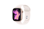 Smartklokke, Smartwatch & Sportsklokke - Apple Watch Series 11 GPS + Cellular 42mm Rose Gold Aluminium Case with Light Blush Sport Band - S/M - MF8E4QN/A