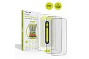 Mobil - Beskyttelsesglass - Mobile Origin Screen Guard with easy applicator - full coverage - 2 pack - iPhone 17 Pro - SGA-F-i17Pro-2pk