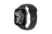 Smartklokke, Smartwatch & Sportsklokke - Apple Watch Series 11 GPS 46mm Jet Black Aluminium Case with Black Sport Band - S/M - MEUW4QN/A