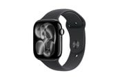 Smartklokke, Smartwatch & Sportsklokke - Apple Watch Series 11 GPS + Cellular 46mm Jet Black Aluminium Case with Black Sport Band - M/L - MFC44QN/A