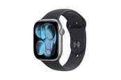 Smartklokke, Smartwatch & Sportsklokke - Apple Watch Series 11 GPS + Cellular 46mm Space Grey Aluminium Case with Black Sport Band - M/L - MFCA4QN/A