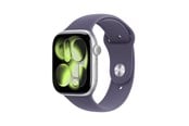Smartklokke, Smartwatch & Sportsklokke - Apple Watch Series 11 GPS + Cellular 46mm Silver Aluminium Case with Purple Fog Sport Band - M/L - MFCR4QN/A