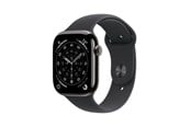 Smartklokke, Smartwatch & Sportsklokke - Apple Watch Series 11 GPS + Cellular 46mm Slate Titanium Case with Black Sport Band - M/L - MFD24QN/A