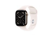 Smartklokke, Smartwatch & Sportsklokke - Apple Watch Series 11 GPS + Cellular 46mm Gold Titanium Case with Light Blush Sport Band - M/L - MFD64QN/A