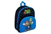 Skoleutstyr - Super Mario Backpack with Front Pocket Blue - SUND7604