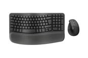 Tastatur - Logitech Wave Keys and Lift Combo - Tastatur & Mussett - Engelsk (USA) - Svart - 920-013635