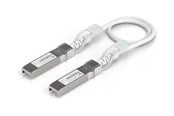 Nettverkskabel - Ubiquiti UniFi 1-25G Auto Direct Attach Uplink Cable 0.3m - Hvit - 0.3m - UACC-UPLINK-SFP28-0.3M