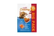 Katt - Catit - Creamy Premium Treat for Cats - Salmon with prawn 15 x 10g - 44457