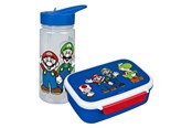 Skoleutstyr - Super Mario Lunch Box and Drinking Bottle Set - SUND9864
