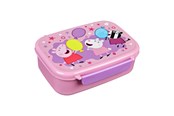 Skoleutstyr - Peppa Pig Lunchbox with Snack Tray - PIPB9903