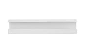 Kabelordner/Kabelstrømpe - Cablio Under-Desk Cable Tray – White – 60 cm - CAB-001W
