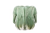 Dekorasjon - Bloomingville - Pontus Vase - Green - Stoneware - 82063065