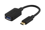 USB - Deltaco USBC-1204 - USB-C adapter - USB Type A to 24 pin USB-C - 15 cm - USBC-1204
