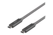 USB - Deltaco USBC-1412M - USB-C cable - USB-C to USB-C - 1 m - USBC-1412M