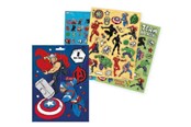 Kreative leker - Undercover Avengers Sticker Book with 8 Sheets - AVHA0064