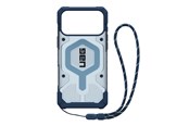 Mobil - Deksel og etui - UAG Pathfinder Clear Magsafe - Blues Lanyard - iPhone 17 Pro Max - 1145521BV03