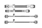 Kabinett tilbehør (kjølepasta mv.) - Dell - customer install - cables - 470-BCBR