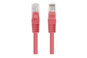 Nettverkskabel - Lanberg patch cable - 25 cm - red RA3017 - Rød - 0.25 meter - PCU6-20CC-0025-R