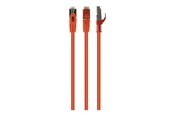 Nettverkskabel - Gembird Cablexpert patch cable - 50 cm - orange - Oransje - 0.5m - PP6A-LSZHCU-O-0.5M