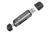 Flashminneadapter - Natec SCARAB 3 - card reader - USB / USB-C 3.2 Gen 1 - NCZ-2262