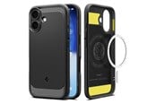 Mobil - Deksel og etui - Spigen Rugged Armor MagSafe - matte black - iPhone 17 - ACS10367