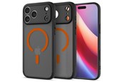 Mobil - Deksel og etui - Spigen Ultra Hybrid MagSafe - frost black orange - iPhone 17 Pro - ACS10483
