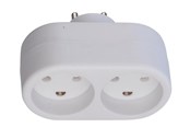 Switch - Thorkild Larsen Double Plug D2 2 Round Outlets - 8531124