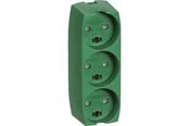 Switch - Thorkild Larsen Three-way Socket Green W/E - F-8531109