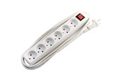 Switch - Thorkild Larsen 6-Socket White W/E W/S 1.5M - 8531103