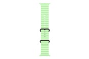 Smartklokke - Tilbehør - Apple 49mm Neon Green Ocean Band - Black Titanium Finish - MGCL4ZM/A