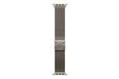Smartklokke - Tilbehør - Apple 49mm Natural Titanium Milanese Loop - Small - MGHN4ZM/A