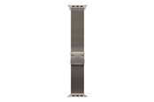 Smartklokke - Tilbehør - Apple 49mm Natural Titanium Milanese Loop - Large - MGHQ4ZM/A
