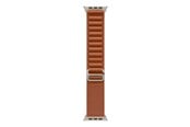 Smartklokke - Tilbehør - Apple 49mm Terra Cotta Alpine Loop - Large - Natural Titanium Finish - MFTD4ZM/A