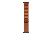 Smartklokke - Tilbehør - Apple 49mm Terra Cotta Alpine Loop - Small - Black Titanium Finish - MG9D4ZM/A