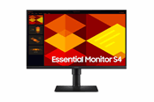Skjerm - 24" Samsung Essential S4 - 1920x1080 - 100Hz - IPS - LS24D400GSUXXE