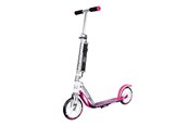 Kjøretøy - Hudora Scooter BIG Wheel Step RX205 - White/Pink - 14738/01