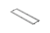 Kabinett-tilbehør - Havn HS 420 Lower Fan Bracket - Black - HVN-AS-HS420-06-BFB